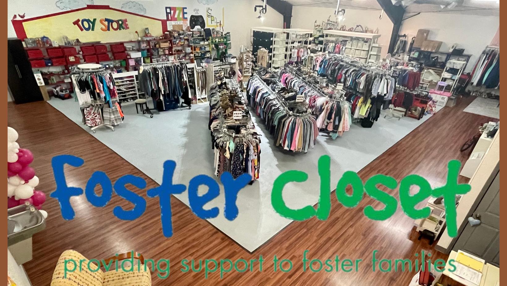 What We Provide Foster Closet